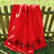 1762-2 koc 150x200 bawełniany zwolinska design zgierz ludowy parzenica czerwony