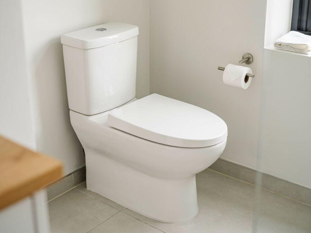 instalacja miski WC w łazience