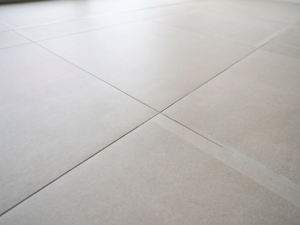 przykład łączenia płytek 60x60