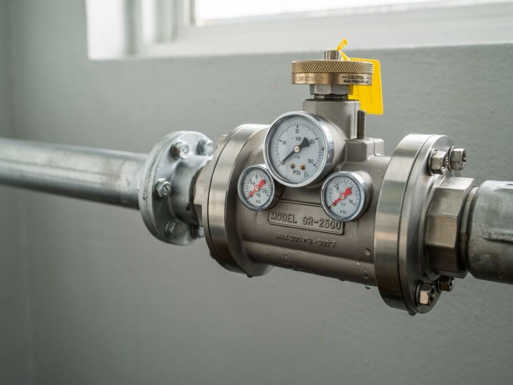 ręczny regulator gazu
